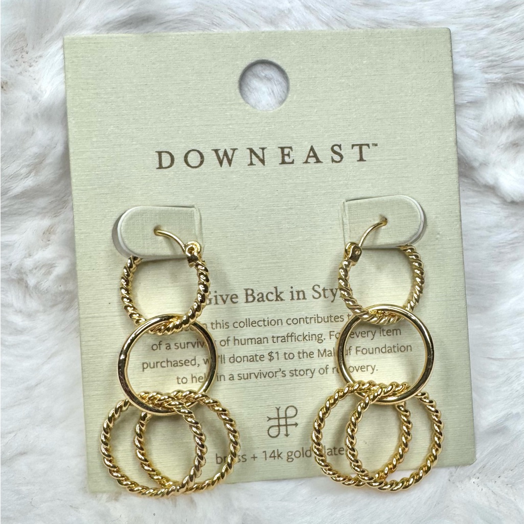 Malo Gold Hoop Earrings
